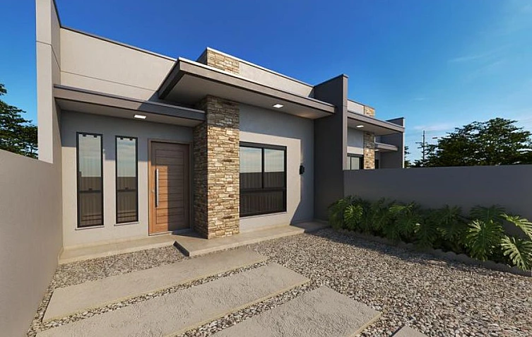 Casa Geminada - Venda no bairro S�o Cristov�o - Barra Velha - SC